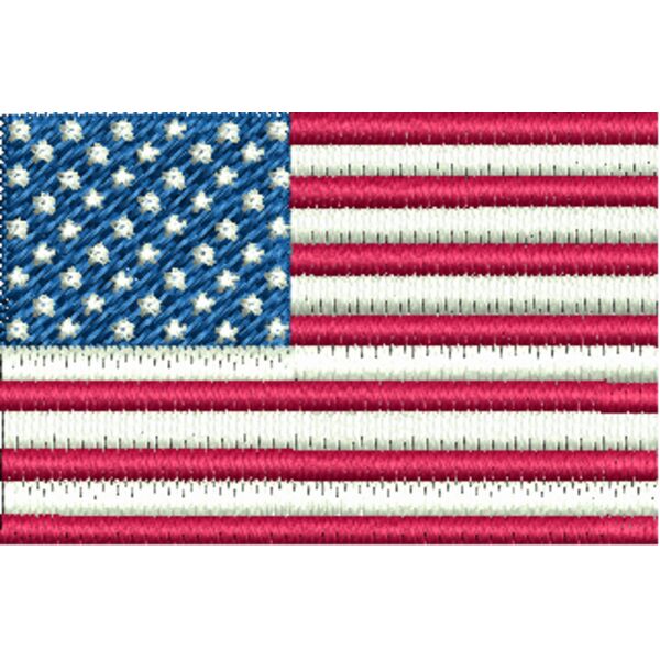 Embroidered US Flag - 350308 Thumbnail