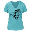 Women's Premium Deep V-Neck T-Shirt Thumbnail