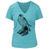 Women's Premium Deep V-Neck T-Shirt Thumbnail