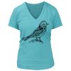 Women's Premium Deep V-Neck T-Shirt Thumbnail