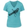 Women's Premium Deep V-Neck T-Shirt Thumbnail
