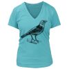 Women's Premium Deep V-Neck T-Shirt Thumbnail