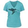Women's Premium Deep V-Neck T-Shirt Thumbnail