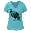 Women's Premium Deep V-Neck T-Shirt Thumbnail