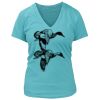 Women's Premium Deep V-Neck T-Shirt Thumbnail