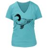 Women's Premium Deep V-Neck T-Shirt Thumbnail