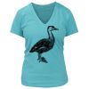Women's Premium Deep V-Neck T-Shirt Thumbnail