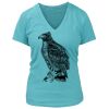 Women's Premium Deep V-Neck T-Shirt Thumbnail