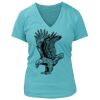 Women's Premium Deep V-Neck T-Shirt Thumbnail