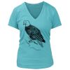 Women's Premium Deep V-Neck T-Shirt Thumbnail
