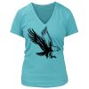 Women's Premium Deep V-Neck T-Shirt Thumbnail