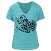 Women's Premium Deep V-Neck T-Shirt Thumbnail