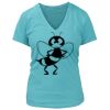 Women's Premium Deep V-Neck T-Shirt Thumbnail