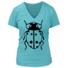 Women's Premium Deep V-Neck T-Shirt Thumbnail