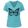 Women's Premium Deep V-Neck T-Shirt Thumbnail