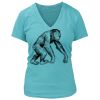 Women's Premium Deep V-Neck T-Shirt Thumbnail
