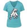 Women's Premium Deep V-Neck T-Shirt Thumbnail