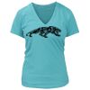 Women's Premium Deep V-Neck T-Shirt Thumbnail