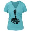 Women's Premium Deep V-Neck T-Shirt Thumbnail