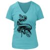 Women's Premium Deep V-Neck T-Shirt Thumbnail