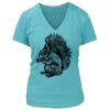 Women's Premium Deep V-Neck T-Shirt Thumbnail