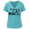 Women's Premium Deep V-Neck T-Shirt Thumbnail