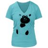 Women's Premium Deep V-Neck T-Shirt Thumbnail