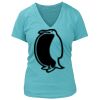 Women's Premium Deep V-Neck T-Shirt Thumbnail