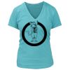 Women's Premium Deep V-Neck T-Shirt Thumbnail
