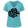 Women's Premium Deep V-Neck T-Shirt Thumbnail