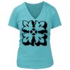 Women's Premium Deep V-Neck T-Shirt Thumbnail
