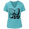 Women's Premium Deep V-Neck T-Shirt Thumbnail