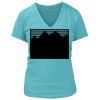 Women's Premium Deep V-Neck T-Shirt Thumbnail