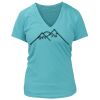 Women's Premium Deep V-Neck T-Shirt Thumbnail