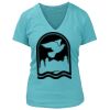 Women's Premium Deep V-Neck T-Shirt Thumbnail