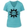 Women's Premium Deep V-Neck T-Shirt Thumbnail