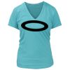 Women's Premium Deep V-Neck T-Shirt Thumbnail