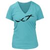 Women's Premium Deep V-Neck T-Shirt Thumbnail