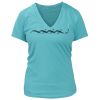 Women's Premium Deep V-Neck T-Shirt Thumbnail