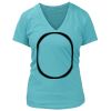 Women's Premium Deep V-Neck T-Shirt Thumbnail