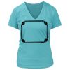 Women's Premium Deep V-Neck T-Shirt Thumbnail