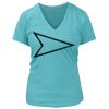 Women's Premium Deep V-Neck T-Shirt Thumbnail