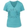 Women's Premium Deep V-Neck T-Shirt Thumbnail