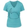 Women's Premium Deep V-Neck T-Shirt Thumbnail