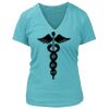 Women's Premium Deep V-Neck T-Shirt Thumbnail