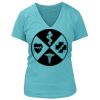 Women's Premium Deep V-Neck T-Shirt Thumbnail