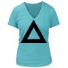 Women's Premium Deep V-Neck T-Shirt Thumbnail