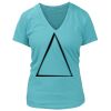 Women's Premium Deep V-Neck T-Shirt Thumbnail