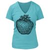 Women's Premium Deep V-Neck T-Shirt Thumbnail