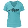 Women's Premium Deep V-Neck T-Shirt Thumbnail